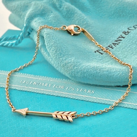 Rare Tiffany & Co. Arrow Bracelet Rubedo Rose Gold – Retired, Authenticated - Picture 1 of 8